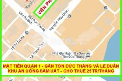 Bán gấp nhà hẻm xe ôtô quận 1 tphcm, khu ba son, giá rẻ hiếm có