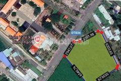 Bán đất lúa mặt tiền đt 834, bình thạnh, thủ thừa dt 5200m2 giá 17 tỷ