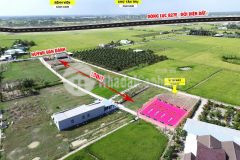 Bán nền thổ 5x22 mt bê tông 3.5m đối diện đường động lực 827e thuộc xã vàm cỏ tỉnh tây ninh