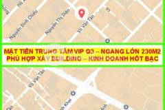 Bán nhà mặt tiền quận 3 tp.hcm khu lõi trung tâm, giá trị cao