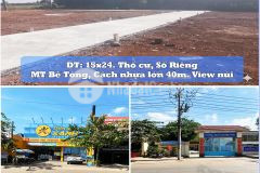 Chỉ 829 triệu một lô đất thổ cư, sổ riêng 15m mt bê tông gần ngã tư bảo chánh,xuân lộc, đn