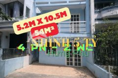 Q.8.129 nhà 2 tầng 54m², 5.2m x 10.5m, nhỉnh 5 tỷ, hưng phú chánh hưng, gần cầu chữ y, o9i88466o8
