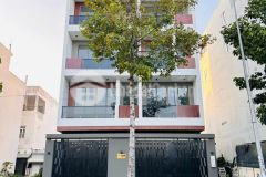 Cho thuê nhà 1 trệt 4 lầu ngang 10m mặt tiền kdc hưng phú 1, phường hưng phú, tp cần thơ có thang