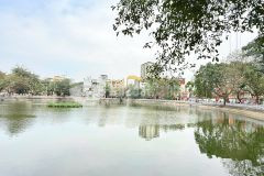 Cực hiếm nhà mặt phố hương viên 40mx5t view hồ 2 bà kinh doanh sầm uất cho thuê