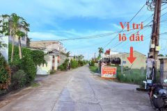 Cần bán lô đất mặt tiền giá chỉ nhỉnh 1 tỷ