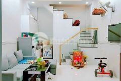 Hàng hiếm nhà đẹp 1 lầu mặt tiền hẻm xe tải bùi văn ba, quận 7