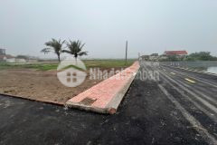 Bán nhanh lô góc, 105m, mặt tiền 5.6m, hơn 1.5 tỷ, đặc khu kinh tế ninh cơ, ninh bình, sát biển