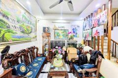 Bán nhà ngũ nhạc 5 tằng dân xây lô góc sát phố hoàng mai