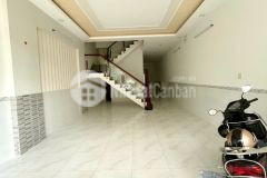 Cho thuê nhà trệt 3 lầu mới đẹp sẵn nội thất, trục chính đoạn ngoài bùi quang trinh kdc phú an