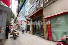 Bán nhà mặt phố phùng khoang nhà cũ 45m x4t kinh doanh buôn bán tốt gần lương thế vinh