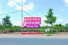 Bán nền đẹp b8 có 2 hẻm kỹ thuật kdc phú an, p.hưng phú, cần thơ. dt 90m2, giá 2.48 tỷ