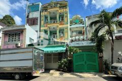 Siêu phẩm mặt tiền cư xá bắc hải ngang 6.1m hầm 4 tầng dt 152m²