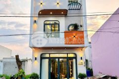 Cg bá.n nhà 3 tầng mới hoàn thiện 100 tặng full nội thất cao cấp số 122 đường d14 kdc hồng loan