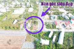 Bán nền góc đẹp đường a5 a2 kdc tân phú p. hưng phú tp. cần thơ.