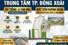 Bán gấp lô đất vàng 4196m2 650m2 thổ cư mặt tiền nhựa tttp đồng xoài. lh0985962304.