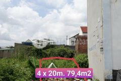 Đất thổ cư 4x20m, đường lò lu, p. trường thạnh, quận 9. giá 1,9 tỷ tl đường xe tải 6m, shr