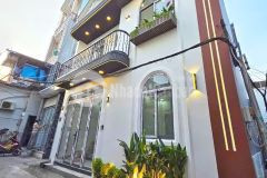 Nhà mới đẹp lung linh 1 lầu 3pn hẻm 749 huỳnh tấn phát, quận 7