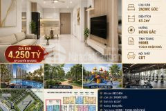 Cực phẩm căn góc 2n2wc the beverly be2 view đông bắc giá chỉ 4,25 tỷ