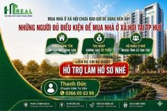 Chỉ còn hơn 200 suất nhà ở xã hội eco garden huế từ 700tr