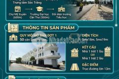 Bán dự án khu dân cư hoàn thiện cơ sở hạ tầng ngay trường tiểu học mỹ xuyên sóc trăng