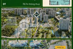 Chỉ 60trm2 sở hữu căn 2pn diện tích khủng 79m2 tại the beverly