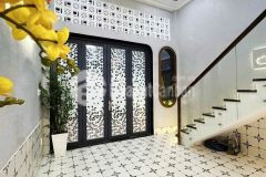 Q.6 sát bên chợ lớn 4 tầng btct hẻm thông gần mt hậu giang 42m2 2pn 3wc hướng nam shr