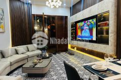 Nhỉnh 13 tỷ có nhà 75m2 ở hoàng mai sân trước nhà rộng 4m cực thoáng vf3 đỗ cửa