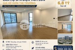 Căn hộ 3pn diện tích lớn, giá rẻ hơn thị trường tại phân khu the pavilion