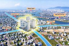 Độc quyền căn 1pn 70m² có sân vườn tại sun fours tower đà năng, chỉ 2 tỷ 63