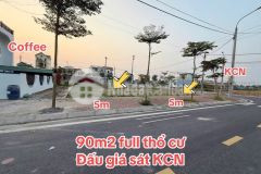 Cần bán đất tái định cư 91m2 1,4 tỷ, sẵn sổ