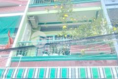 Nhà 2 lầu 4x16 mặt tiền kdc bùi minh trực p.bình đông quận 8