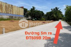 Lô đất chính chủ mặt tiền đường lớn giá chỉ 890 triệu