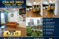 Chính chủ gửi bán căn hộ 3ngủ sang xịn mịn tại s2.06 ocean park