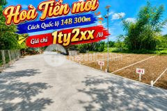 3 lô liền kề hòa tiến cách quốc lộ 14b chỉ 300m giá từ 1 tỷ 2xx