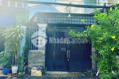 Nhà mặt tiền đường nhựa bà điểm, 3pn, 4x19m, gần ngã năm chợ đầu mối, giá 4,19 tỷ