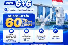 Đi singapore diện 6 6 trọn gói 40 t.r