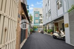 Nhà sàn rộng thông suốt hẻm xe hơi thẳng 1 trục kết cấu chắc chắc chắn 52m2