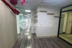 Văn phòng 430m2 mặt tiền ngã tư hoàng quốc việt với giá all in cực hợp lý