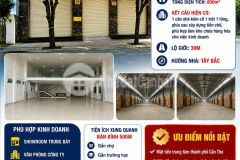 Cho thuê nhà mặt tiền 10m trung tâm thành phố cần thơ