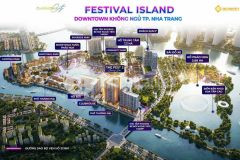 Đảo festival trái tim giải trí tại charmora city