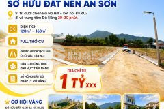 Cơ hội sở hữu đất nền tại tâm điểm phát triển phía tây đà nẵng