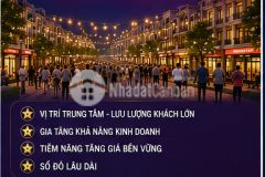 Sở hữu nhà phố view phố đi bộ lớn nhất hải phòng vlasta thủy nguyên