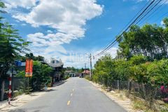 Sẵn sổ đất nền hoà vang sát đường nhựa lô góc 2 mt siêu đẹp