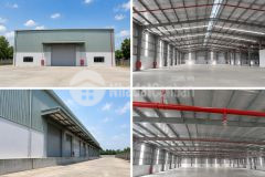 Cho thuê kho, nhà xưởng 1.500m² tại hoà khánh sẵn pccc tự động giá chỉ 65km² có thương lượng