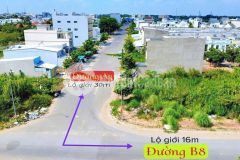 Bán cặp nền góc đẹp đường a3 b8 kdc phú an, p. hưng phú, tp cần thơ. dt 195m2, giá tốt