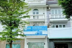Cg. bán nhà đẹp trệt 2 lầu thuận tiện kinh doanh mặt tiền giáp quốc lộ 1a kdc tt văn hoá tây đô