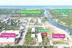 Giá tốt 1 tỷ 850 triệu nền b7 view công viên kdc tân phú,phường hưng phú,tp cần thơ.