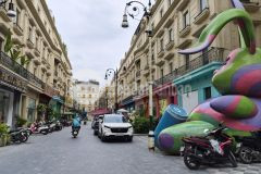 Bán nhà liền kề rue de charme 214 nguyễn xiển, 95m2, 34 tỷ