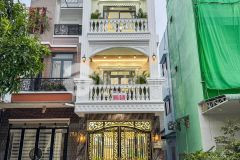 Nhà 4 tầng mặt tiền đường chu văn an có mương hở gần tô hiến thành