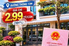 Nhà phố 3 tầng thuận an sổ sẵn, đường thông 13m giá đầu tư 2.99 tỷ